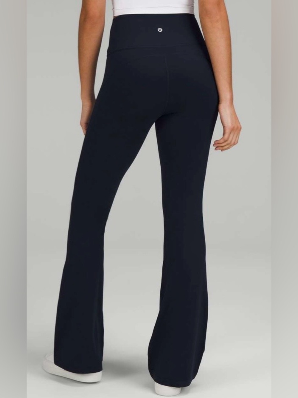 Lululemon NWT Groove Nulu Super High-Rise Flare Pants Navy Blue Size 4